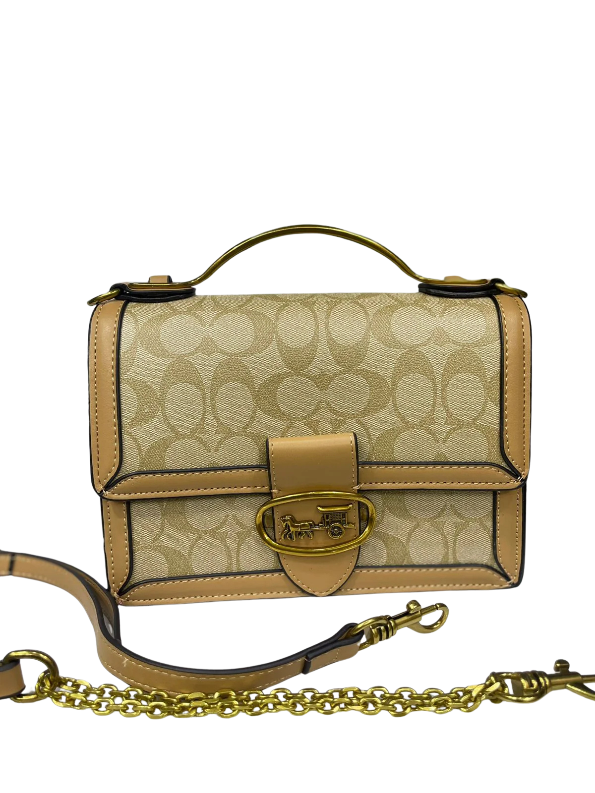 Coach Riley Inspired Handle Bag
