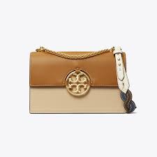 Tory Burch Miller Shoulder Bag (almond )